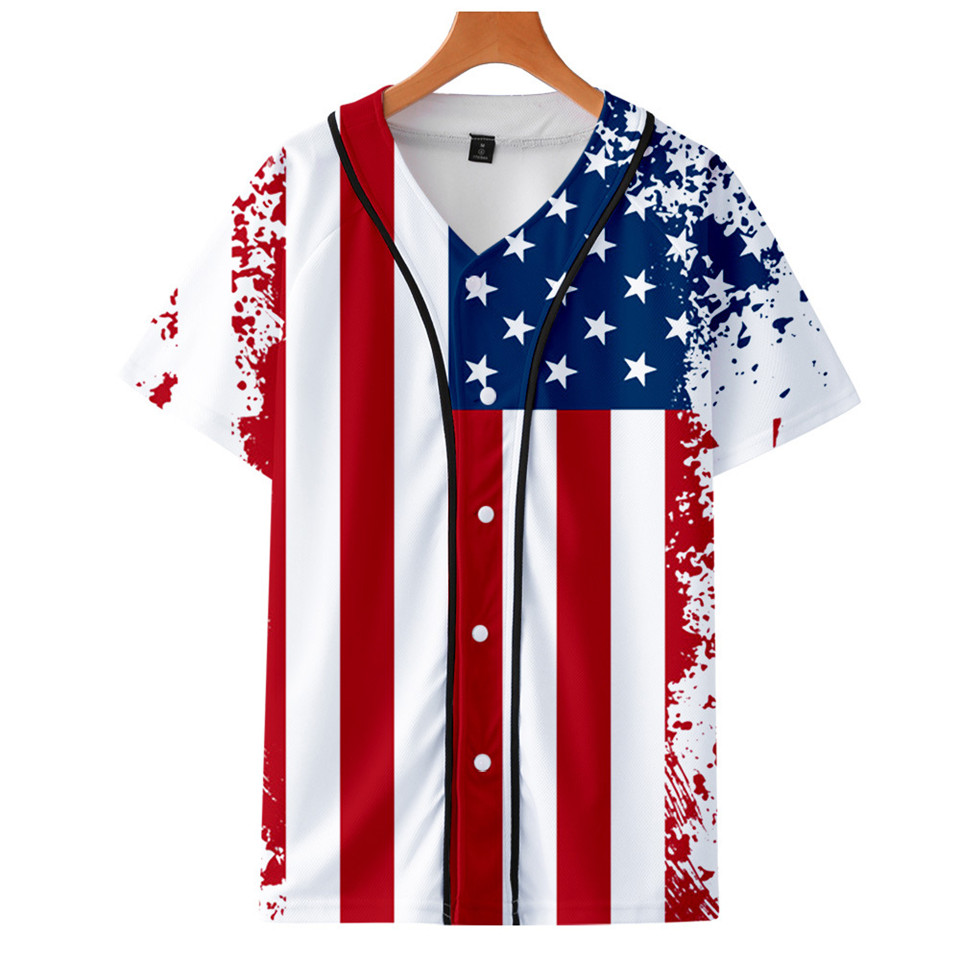 Streetwear Brand Usa - Bandiera nazionale degli Stati Uniti Teschio