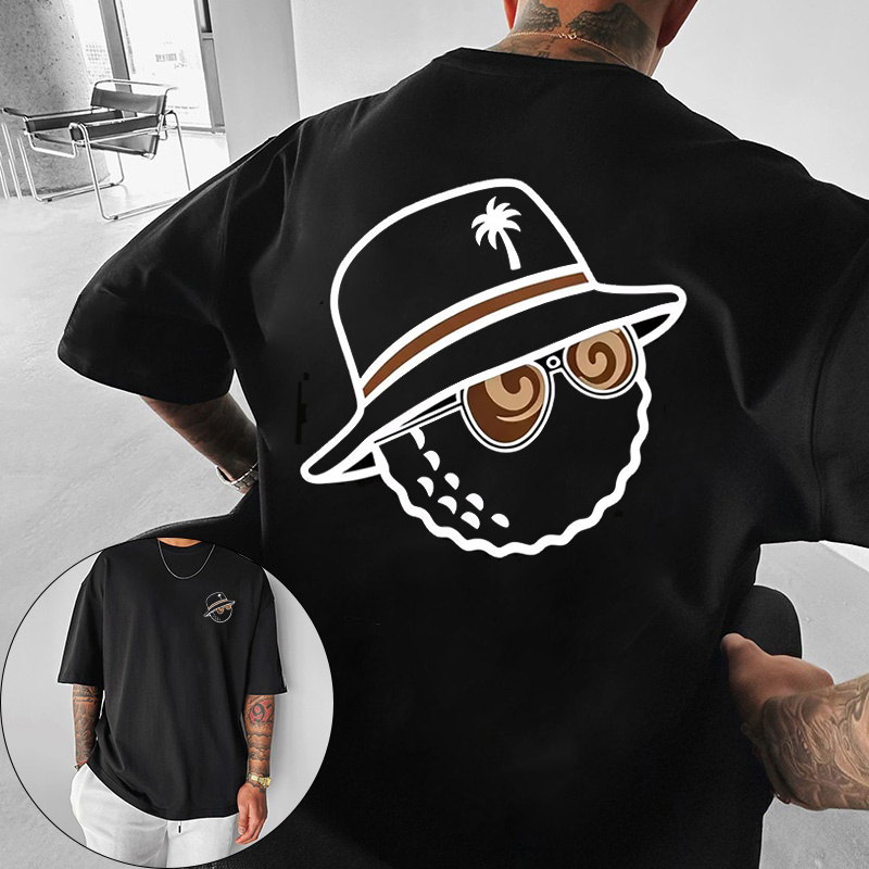 Streetwear Brand Hats - T-shirt Unisex Trendy con Stampa Grafica