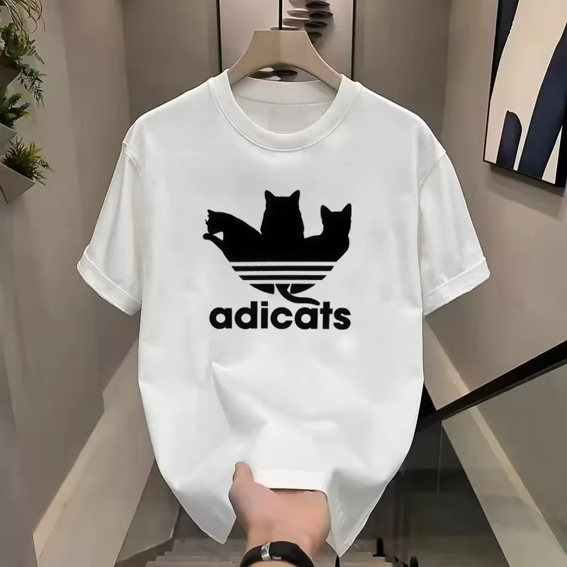 Streetwear Brand Cat - Nuova T-shirt Creativa ADICATS 2026 con