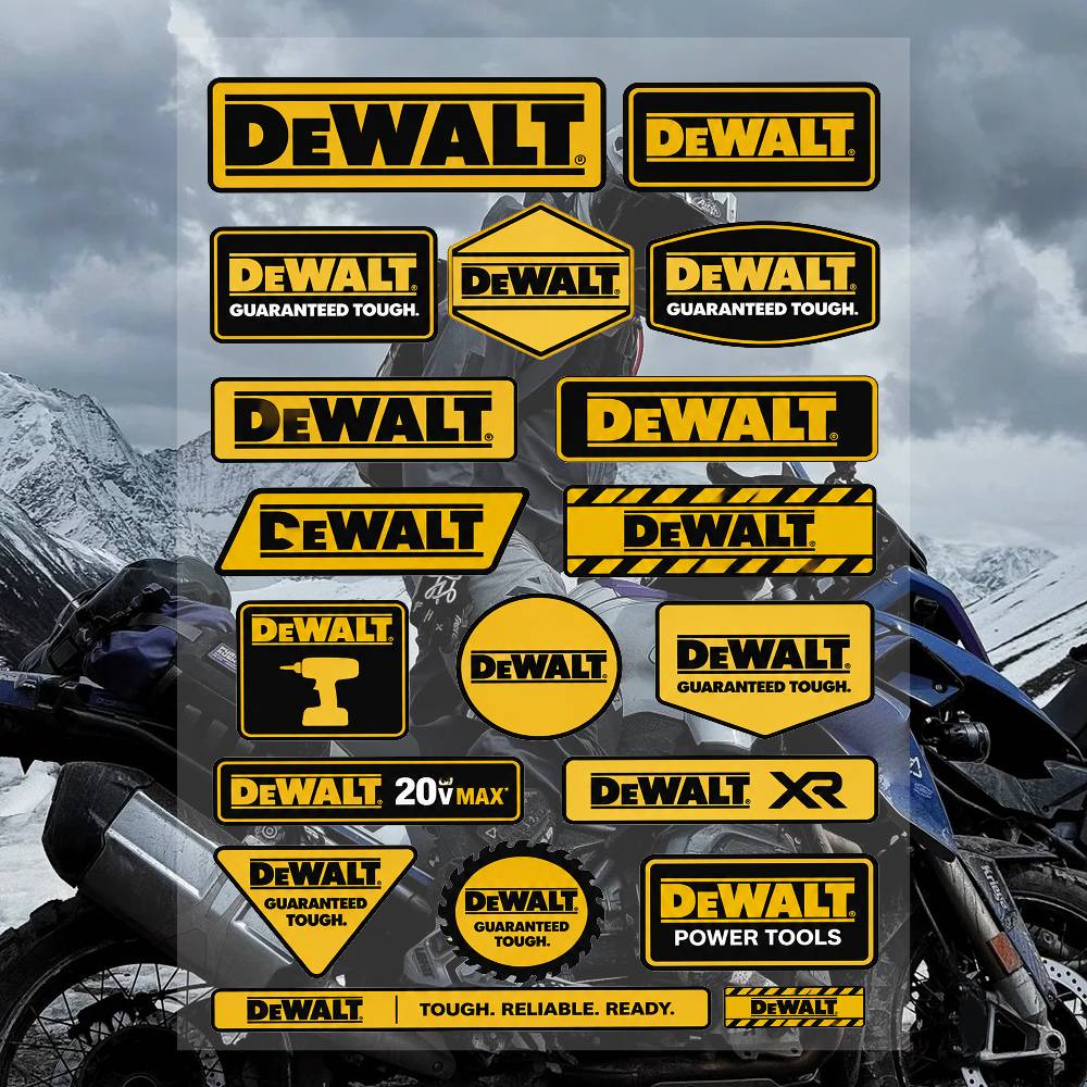 Streetwear Brand Stickers - Set di Adesivi A-deW--wa-lt-t Streetwear, Decalcomanie