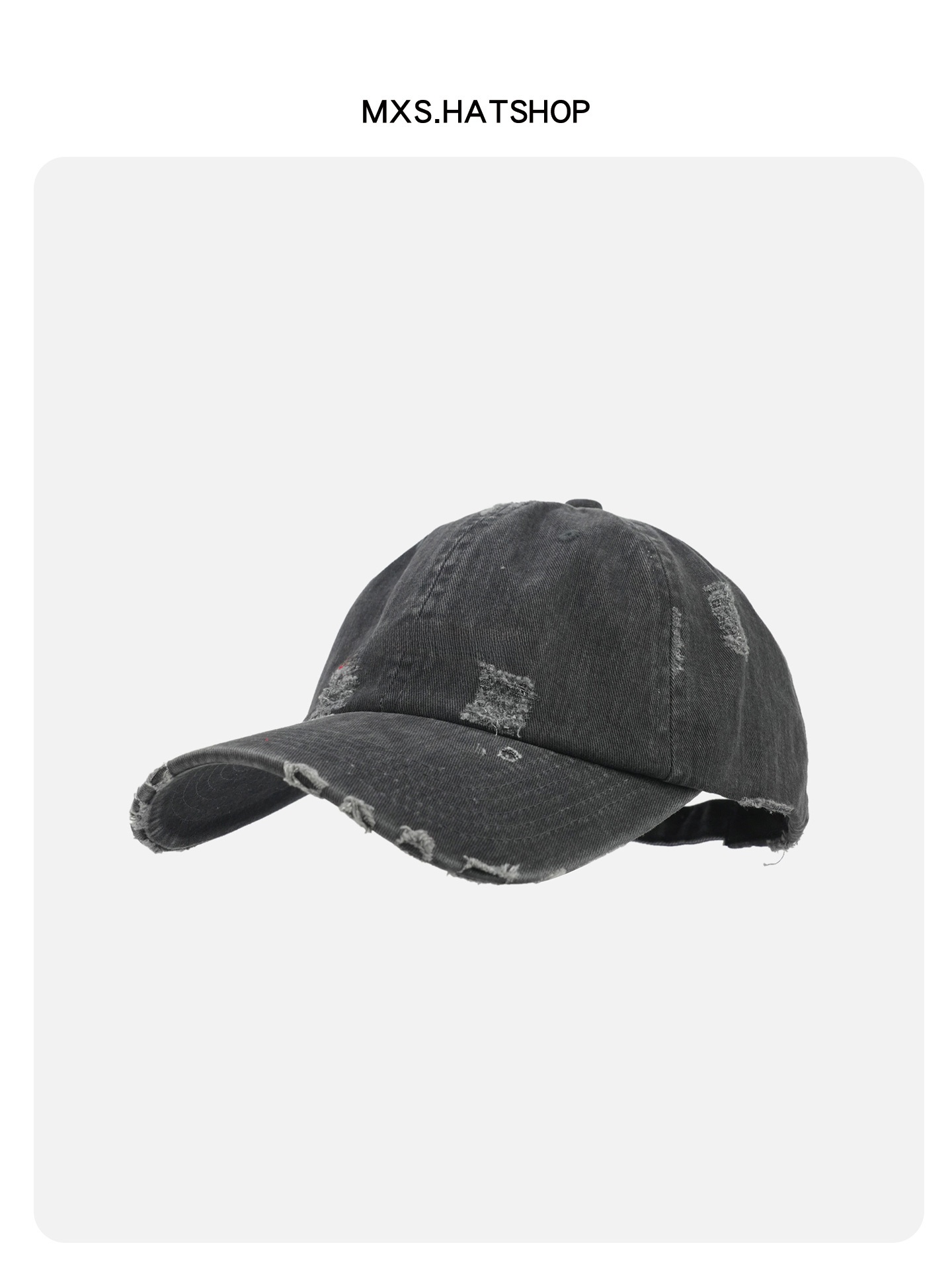 Streetwear Brand Red - Cappellino da Baseball Vintage Lavato Regolabile