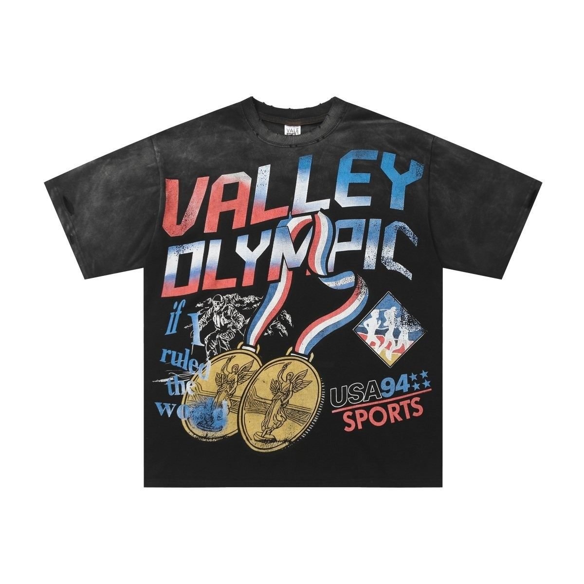 Valley Streetwear Brand - T-shirt a maniche corte unisex Vale