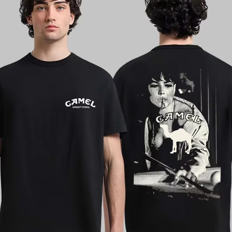 T-shirt bianca vintage con sta - Streetwear Brand Popular recensione e prezzo