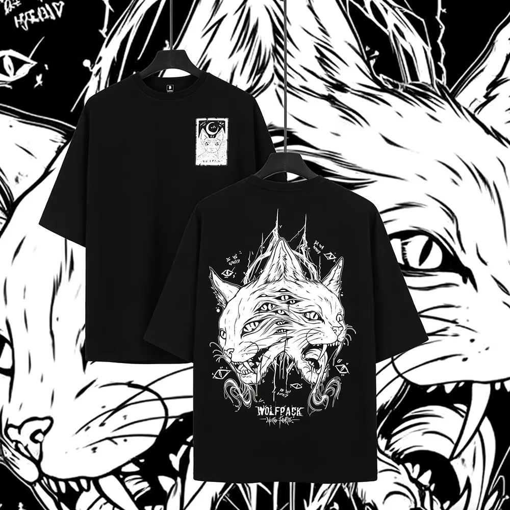 IL GATTO DELLA LUNA ​ ​ T-shir - Streetwear Brand Cat recensione e prezzo