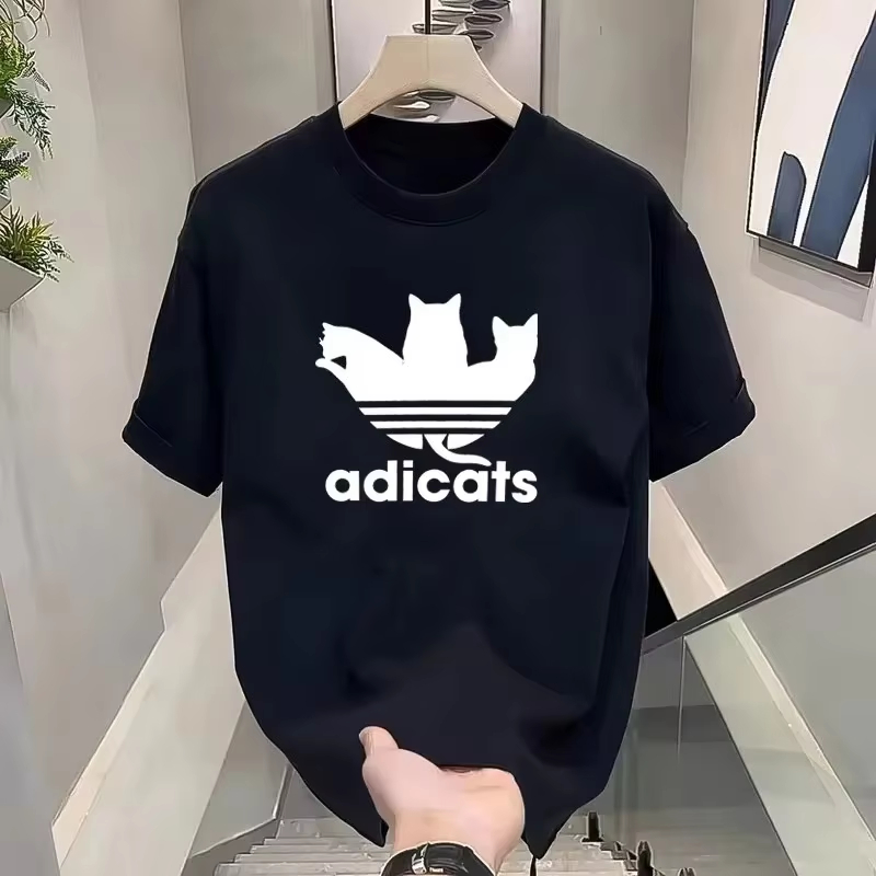 Nuova T-shirt Creativa ADICATS - Streetwear Brand Cat recensione e prezzo