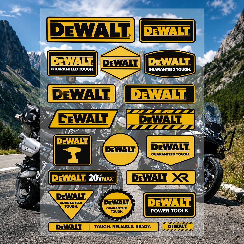 Set di Adesivi A-deW--wa-lt-t  - Streetwear Brand Stickers recensione e prezzo