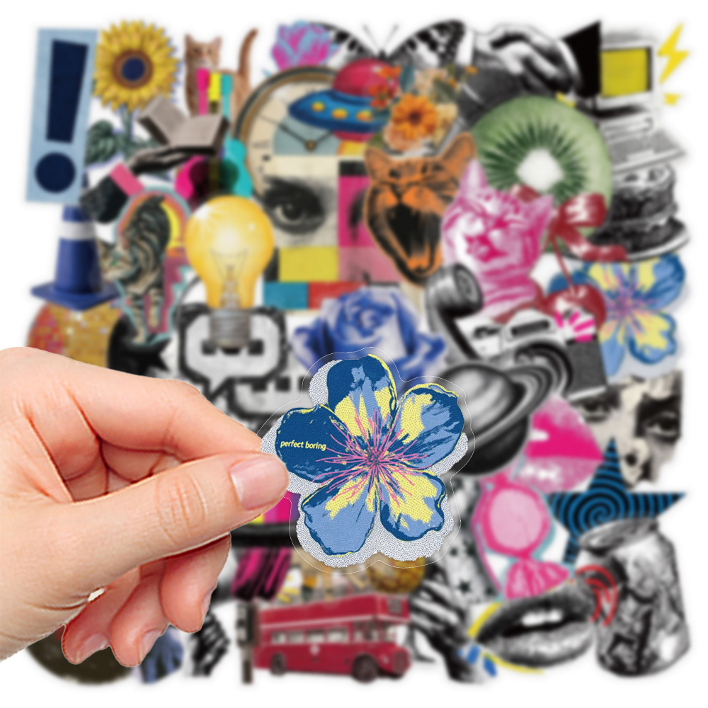10/30/50 Pezzi Adesivi Traspar - Streetwear Brand Stickers recensione e prezzo