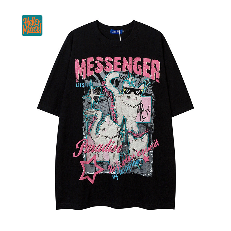 HELLOMARCEL T-Shirt da Ragazza - Streetwear Brand Cat recensione e prezzo