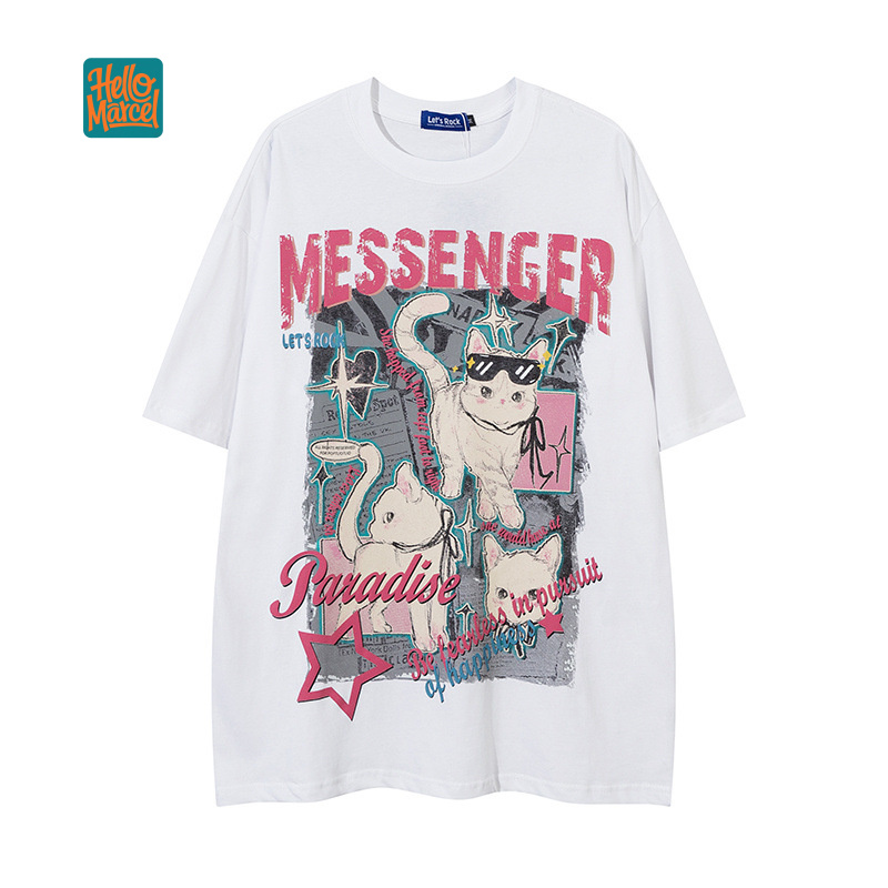 HELLOMARCEL T-Shirt da Ragazza - Streetwear Brand Cat recensione e prezzo