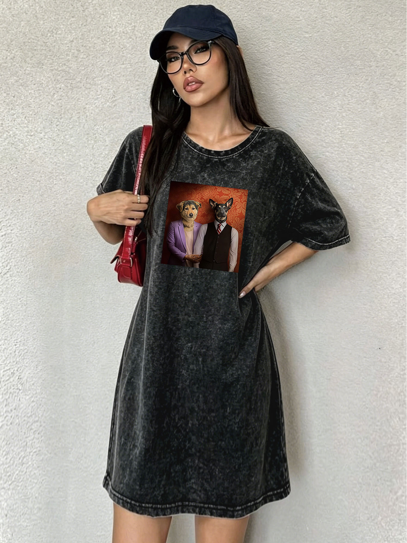 Abito T-shirt vintage lavato e - Streetwear Brand Cat recensione e prezzo