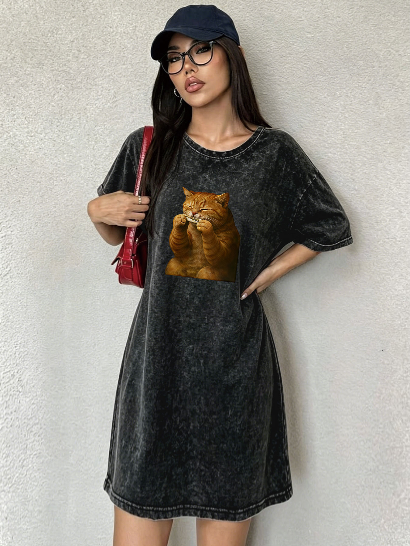 Abito T-Shirt Vintage Effetto  - Streetwear Brand Cat recensione e prezzo