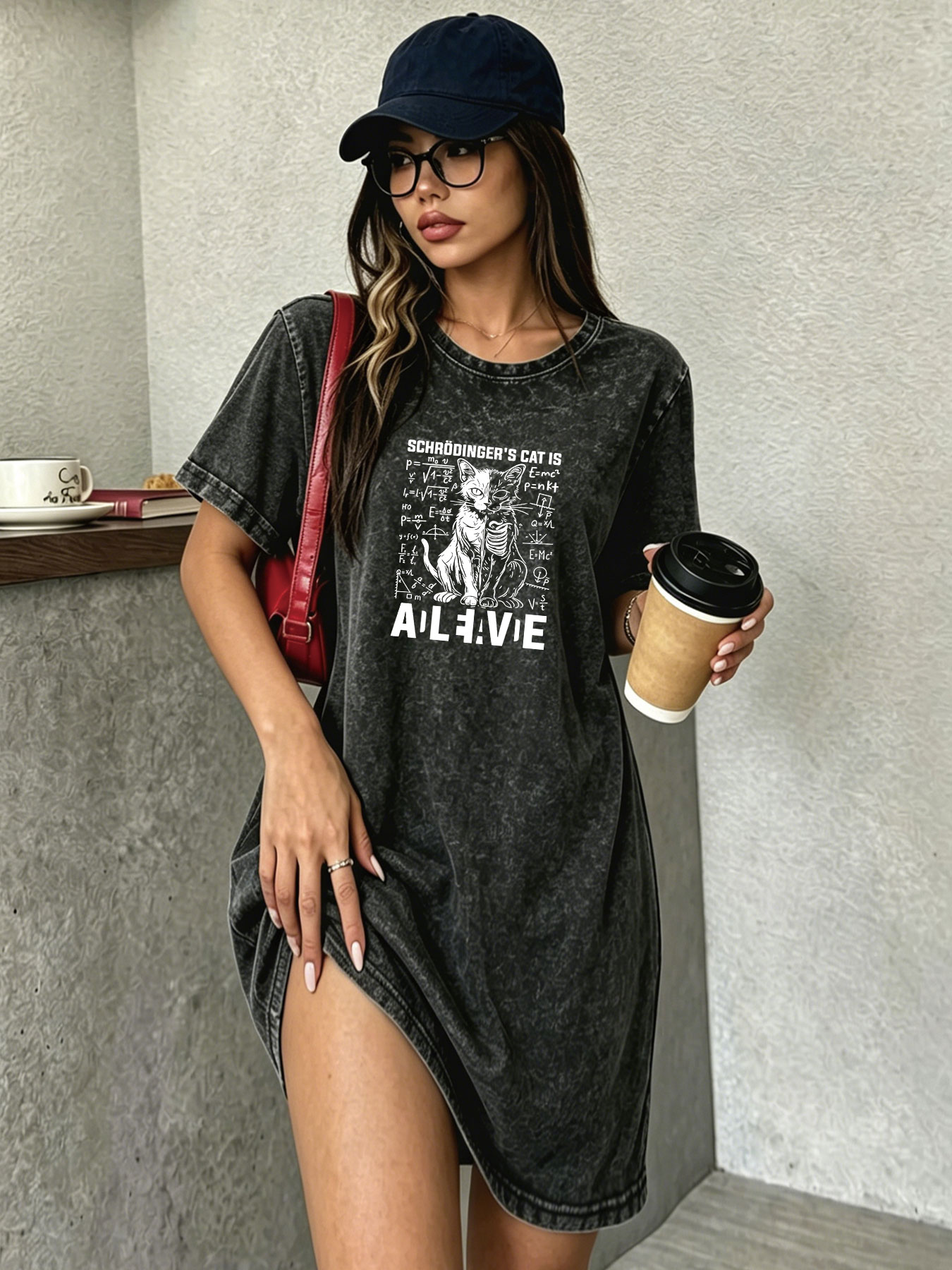 Abito T-Shirt Vintage Effetto  - Streetwear Brand Cat recensione e prezzo