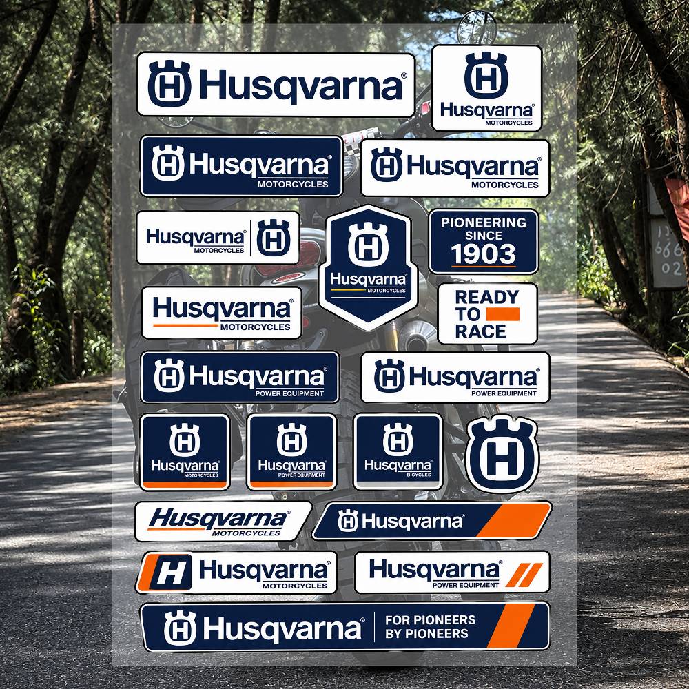 Set di Adesivi A-Husq-svasr-na - Streetwear Brand Stickers recensione e prezzo