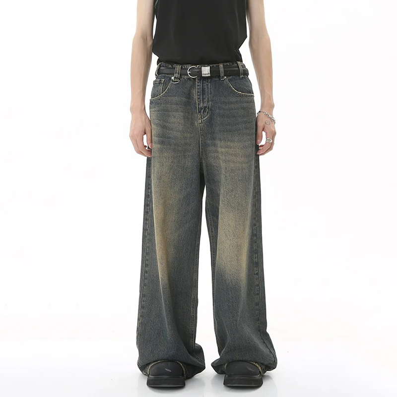 Jeans larghi a gamba larga da  - Streetwear Brand Popular recensione e prezzo