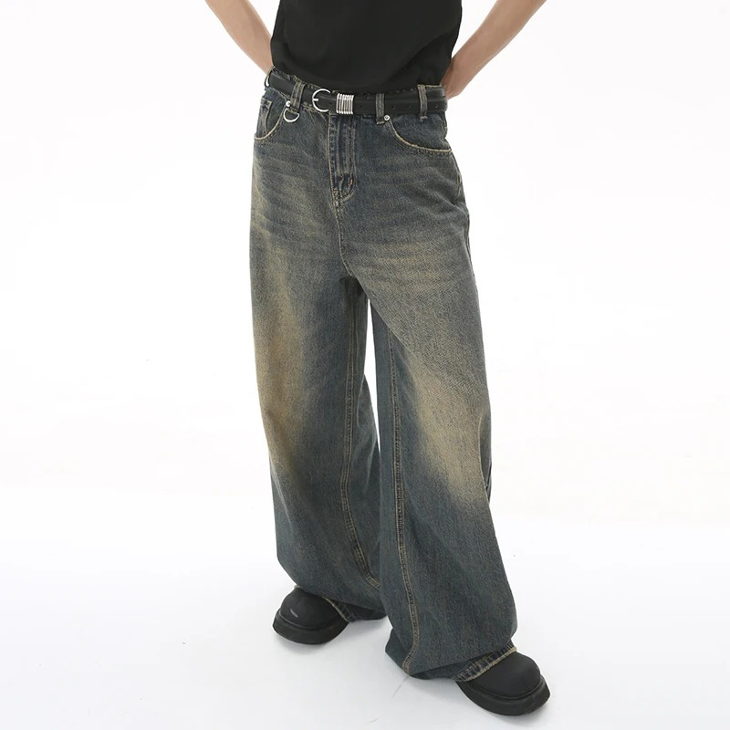 Jeans larghi a gamba larga da  - Streetwear Brand Popular recensione e prezzo