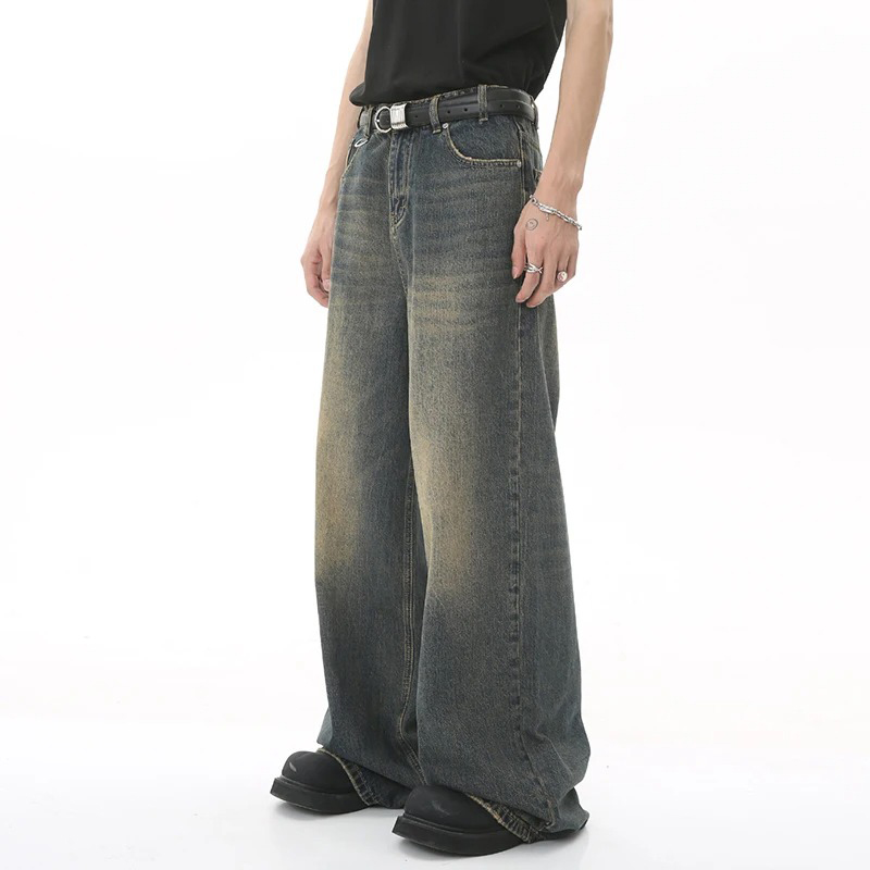 Jeans larghi a gamba larga da  - Streetwear Brand Popular recensione e prezzo