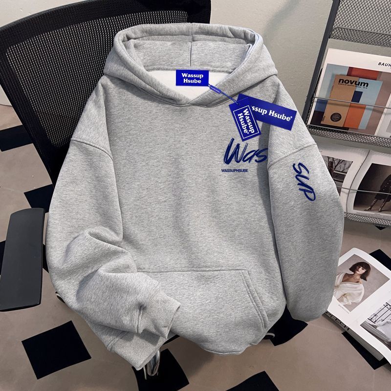 Felpa con cappuccio con letter - Streetwear Brand Popular recensione e prezzo